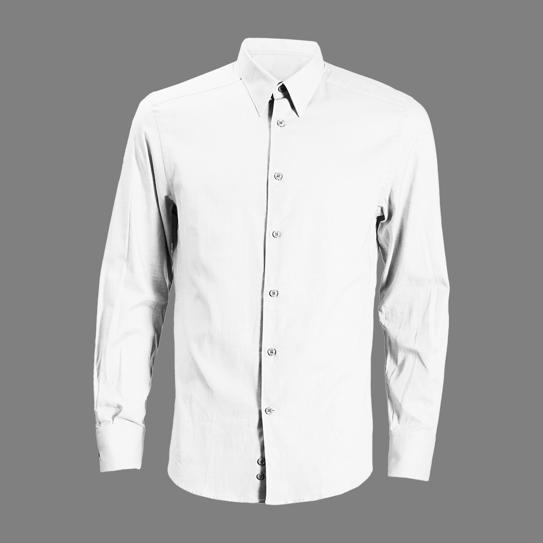 M-Woven Shirt - 1059523406_White_F